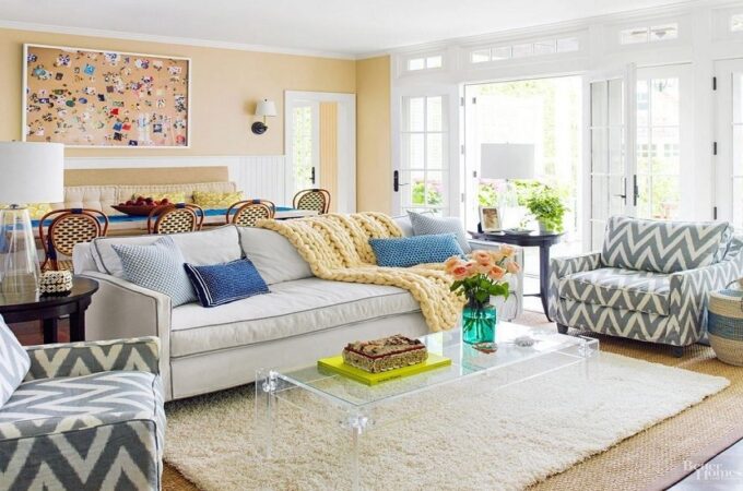 How to arrange your living room in bright ideas