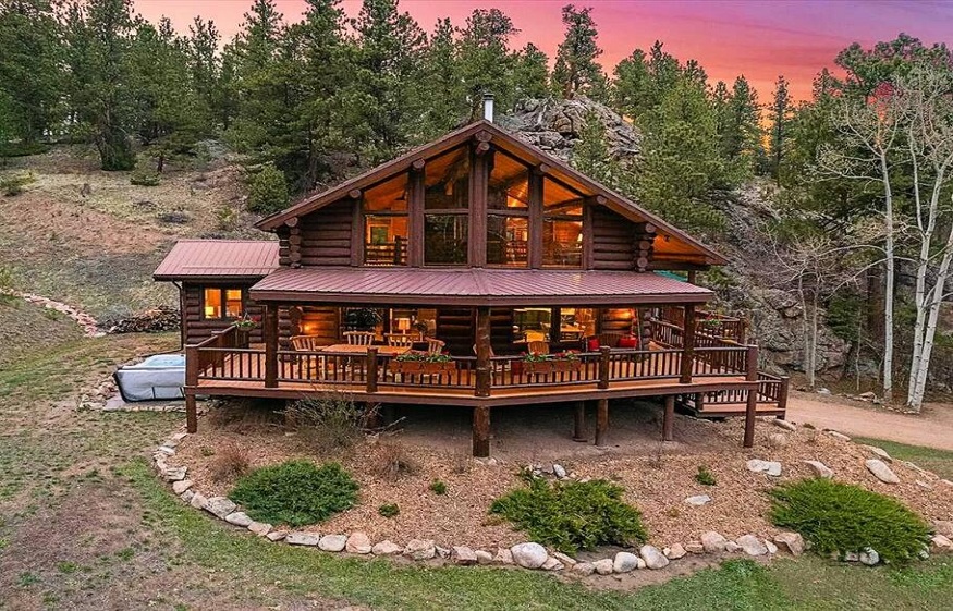 log cabins